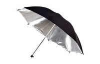 Зонт двойной Ditech UB33WBS 33"(84 см) на отражение white/black/silver